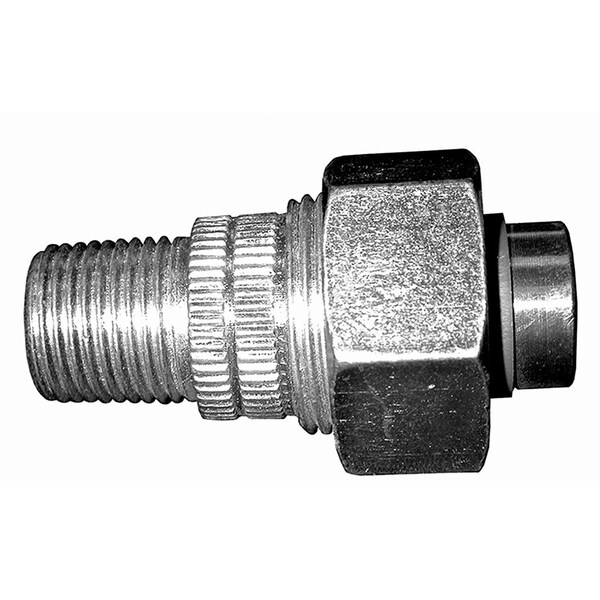 Jones Stephens 3/4in. x 3/4in. 7/8in. OD Dielectric Union, Male x Sweat, Lead Free D06750 - main